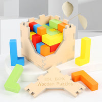 Thumbnail for Woods™ - Układanka Tetris 3D - Drewniane puzzle geometryczne
