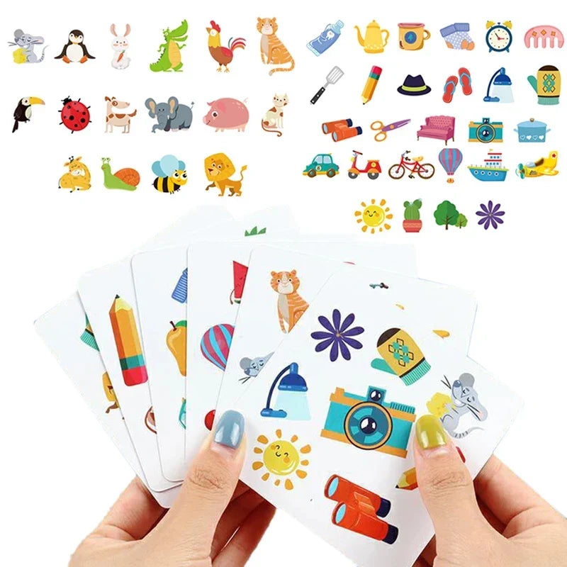 Memory Dobble Game™ - Nauka i przygoda - gra karciana pamięciowa