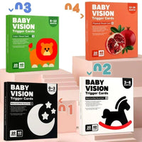 Thumbnail for VisionBook – Edukacyjne i pouczające – książeczka z kartami poznawczymi dla niemowląt