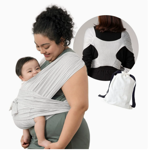 SoftNest - Wygodny, oddychający i bezpieczny – ergonomiczny chusta do noszenia dzieci