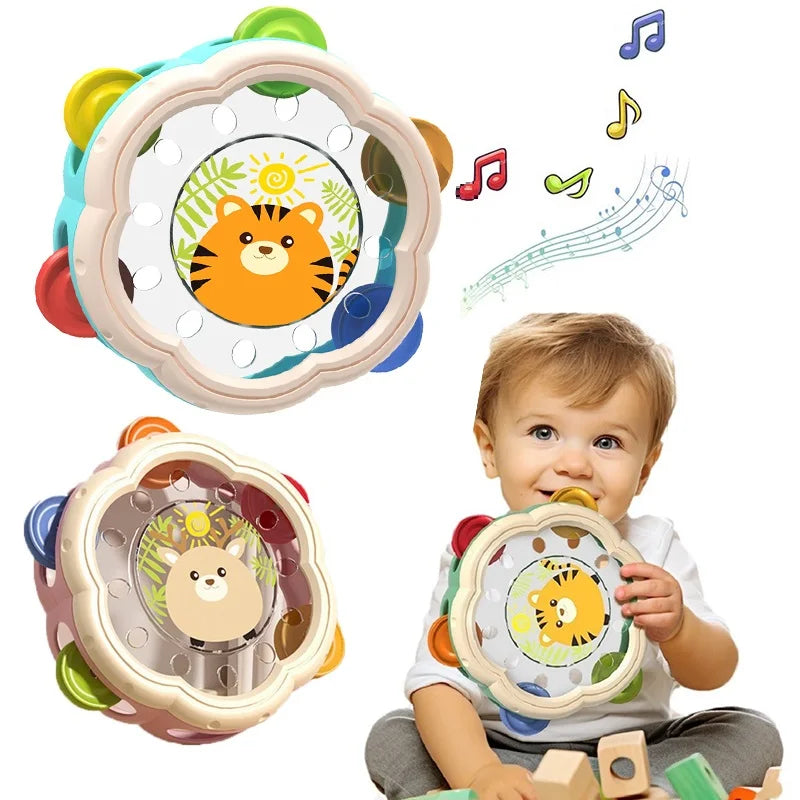 Montessori Music Set™ - Rozwijaj talent muzyczny - tamburyn dla dzieci