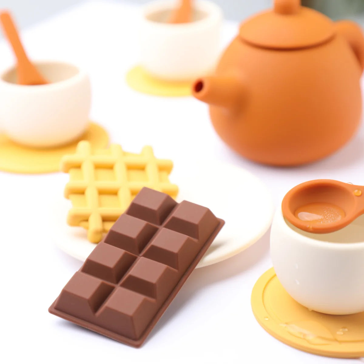 MiniBrew – zabawny i edukacyjny – silikonowy zestaw do herbaty