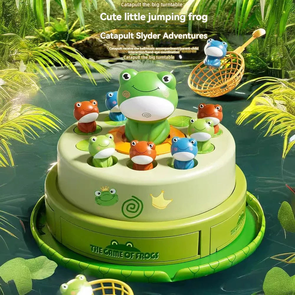 Frog™ - Zabawka muzyczna z żabką - Edukacyjna interaktywna zabawka