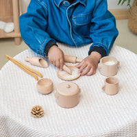 Thumbnail for MiniMasterChef – edukacyjny i zabawny – drewniany zestaw kuchenny