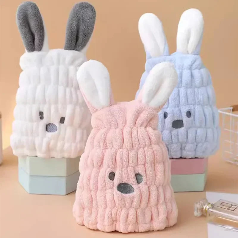Funky Hat™ - Czapeczka do suszenia włosów - Pluszowy czepek