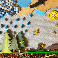 Thumbnail for Rainbow Blocks™ – Kreatywna zabawa w kolorowanie – Drewniany zestaw do kolorowania
