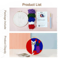 Thumbnail for SoftLoop – Delikatne i kreatywne – zestaw do dekoracji wnętrz DIY Punch Needle