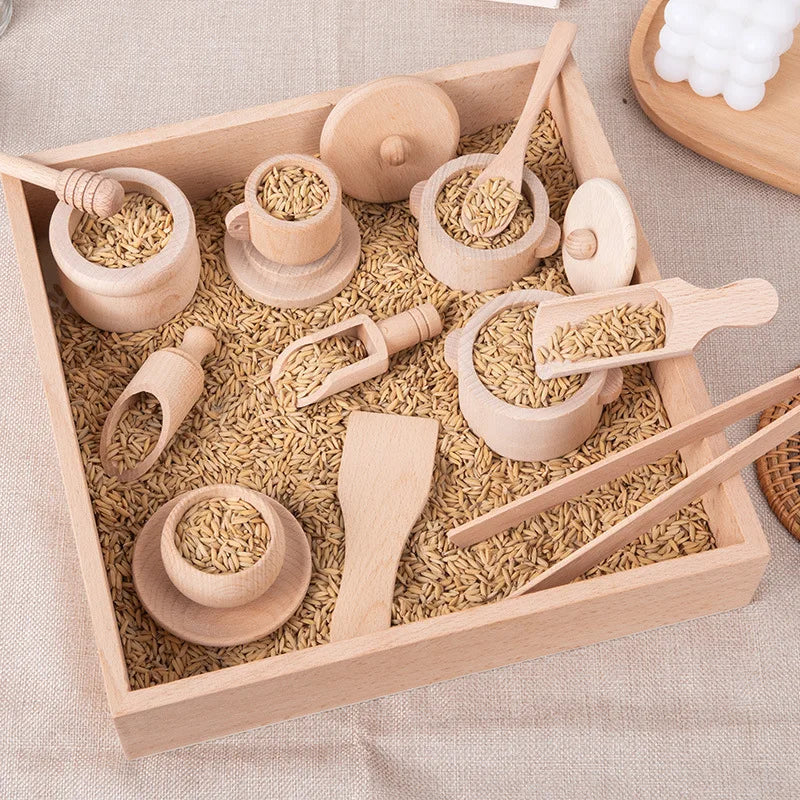 MiniMasterChef – edukacyjny i zabawny – drewniany zestaw kuchenny