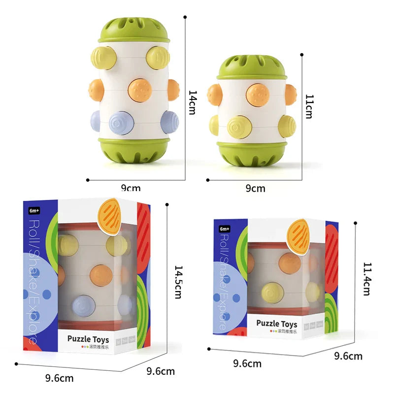 Sensory Baby Roll™ - Zabawka sensoryczna - Akcesoria dla niemowląt
