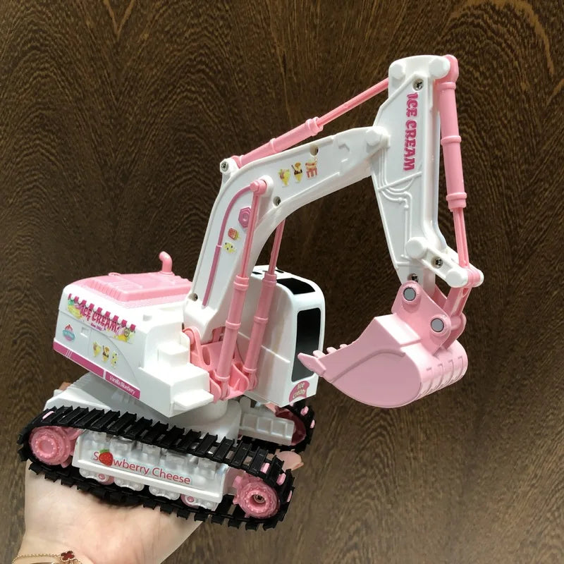 Pink Power Digger™ – Zabawa w kopanie dla dziewczynek - koparka RC