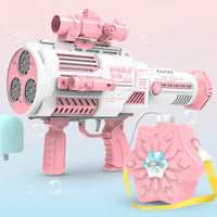 Thumbnail for Light Up Bubble Gun – Zabawa i muzyka – pistolet do baniek mydlanych