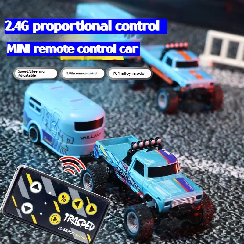 Pocket Speed RC – Szybki i zwrotny – mini wyścigowa ciężarówka