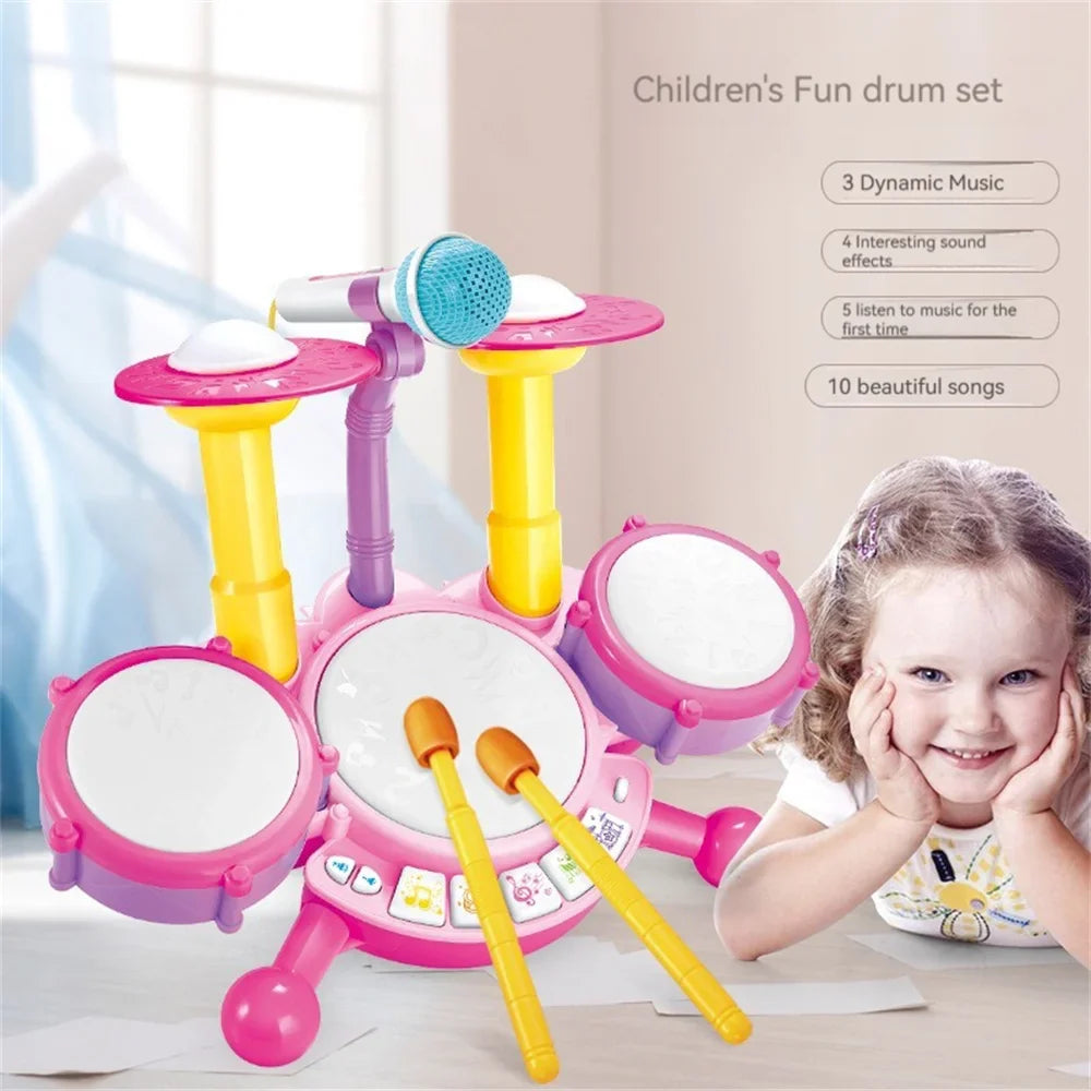 Kids Drumset™ - Zabawkowa perkusja - Muzyczne zabawki