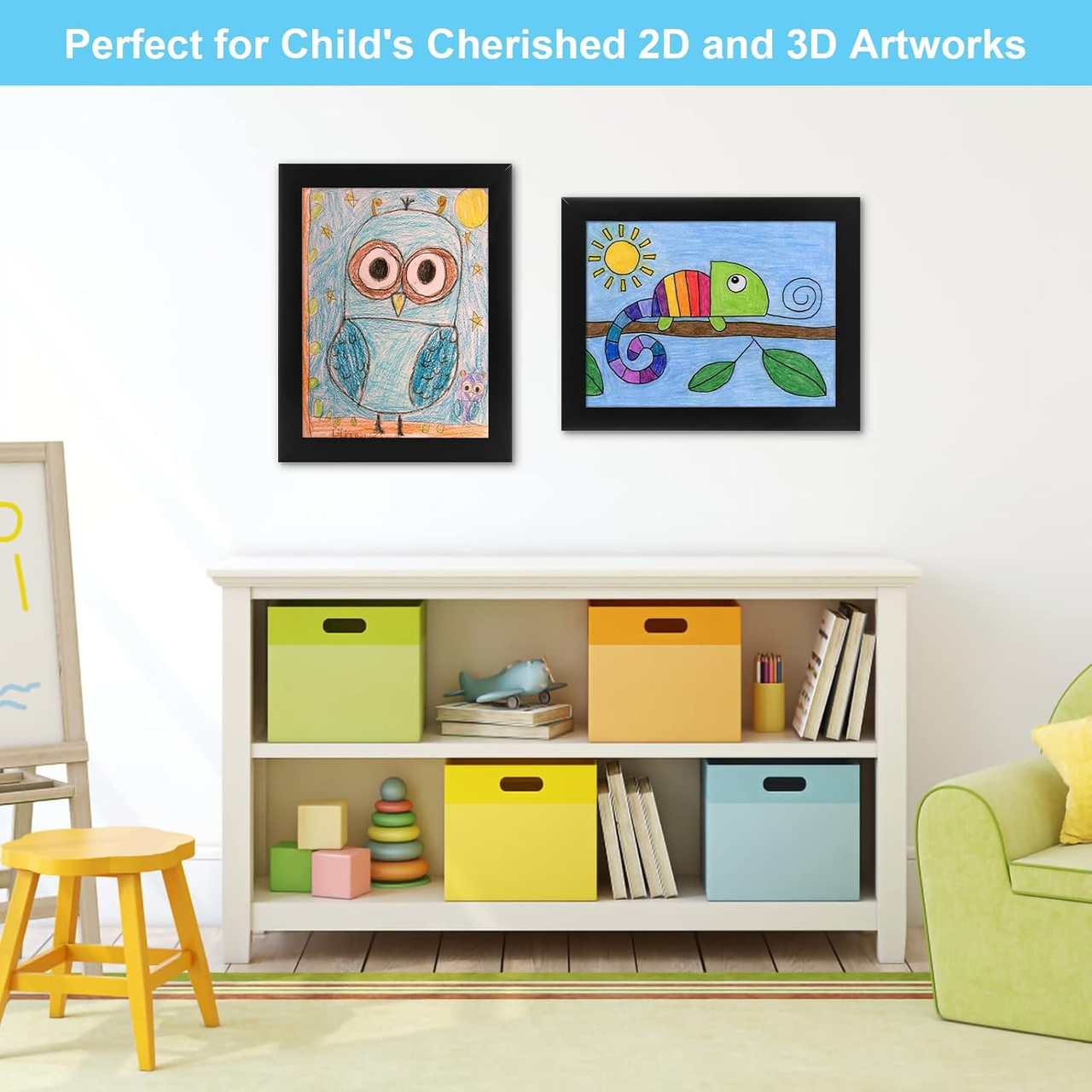 LittleGallery – Zabawne i edukacyjne – ramka na obrazek A4