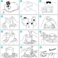 Thumbnail for Kids Pottery Set™ - Zestaw garncarski dla dzieci - Kreatywna zabawka