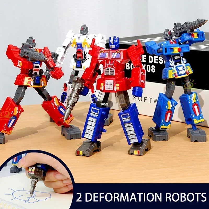 Flip Droid - Rysuj lub przekształcaj - Transformowalny długopis-robot