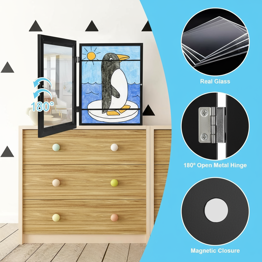 LittleGallery – Zabawne i edukacyjne – ramka na obrazek A4
