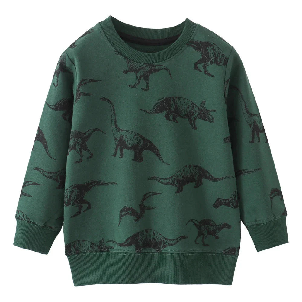 Mini Fashion™ - Bluza w dinozaury - Odzież dziecięca