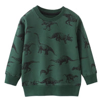 Thumbnail for Mini Fashion™ - Bluza w dinozaury - Odzież dziecięca