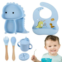 Thumbnail for Dino Tablewear Set™ - Silikonowe naczynia dla dzieci - Akcesoria