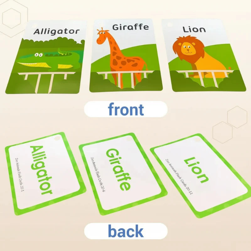 SmartyCards – Wesołe i bogate językowo – Karty edukacyjne z słowami (angielski)