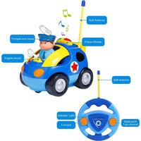 Thumbnail for Police Toy Car™ - Zabawkowy samochód policyjny - Autka dla dzieci