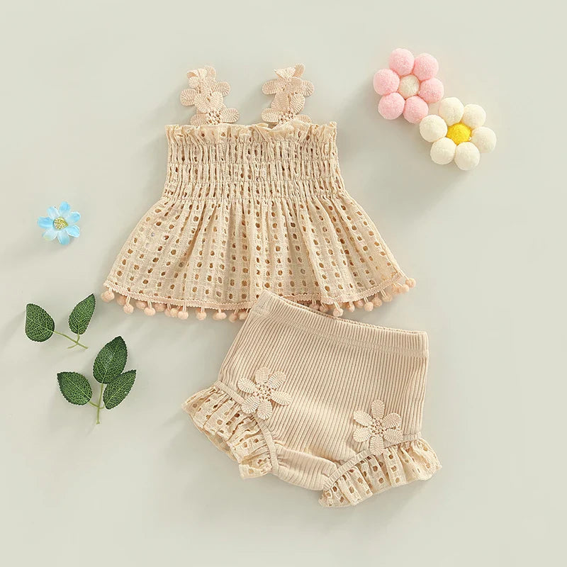Mini Fashion™ - Zabawny i zwiewny - letni zestaw dla dziewczynki