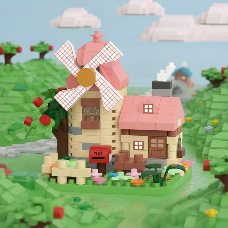 DIY Windmill Building Blocks – Kreatywne i wymagające – zestaw klocków