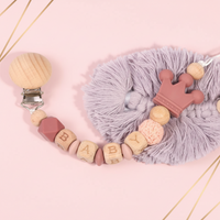 Thumbnail for Personalized Pacifier Chain – Bezpiecznie i stylowo – spersonalizowany łańcuszek do smoczka