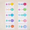 Math Tokens™ - Karty matematyczne dla dzieci - Zabawka edukacyjna