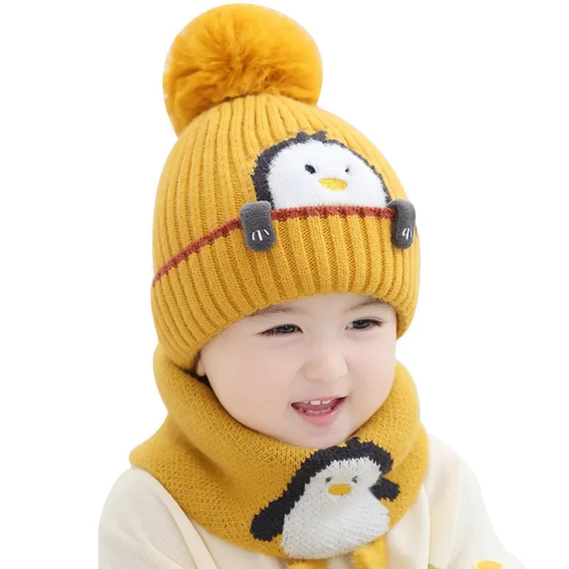 Mini Fashion™ - Czapka i szalik dla dzieci - Akcesoria dziecięce