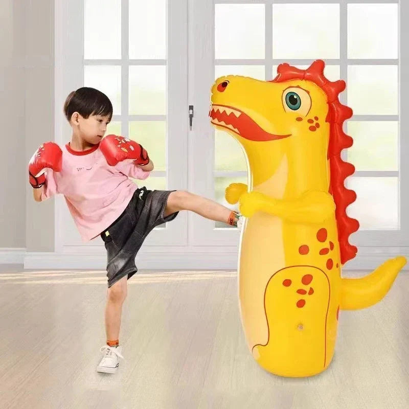 Dino Punch - Roar & Smash – zabawka bokserska dla dzieci z motywem dinozaurów
