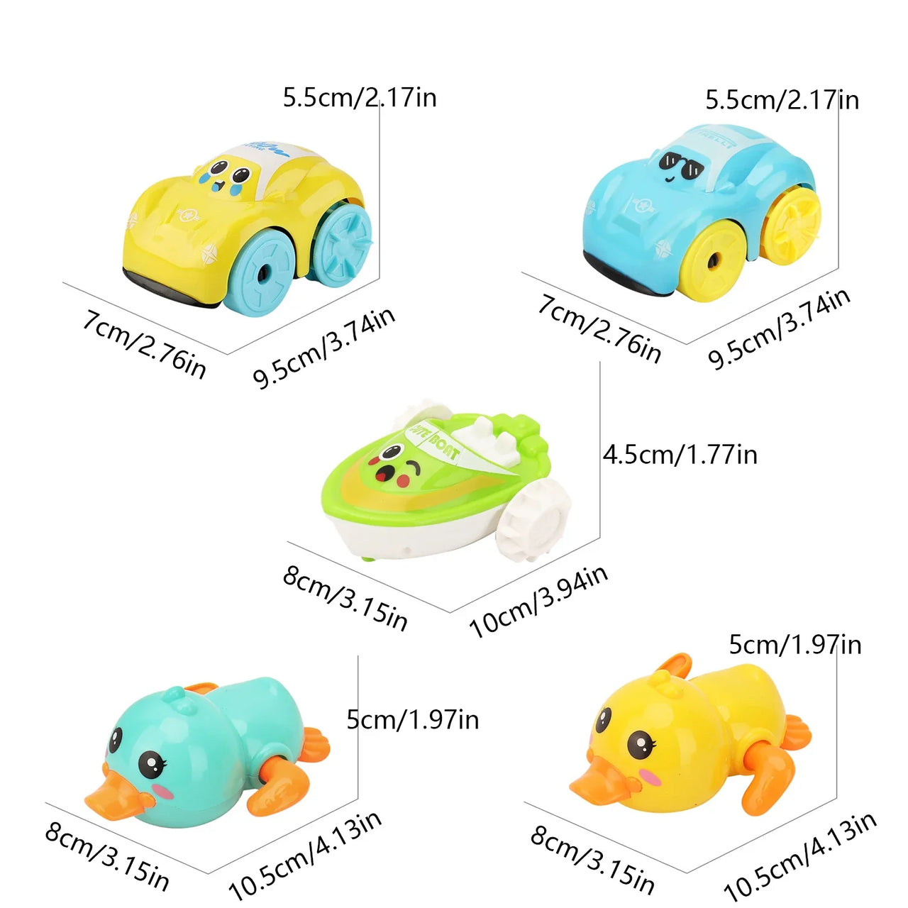 Bath Buddies™ - Zabawki do kąpieli - Akcesoria do zabawy w wodzie