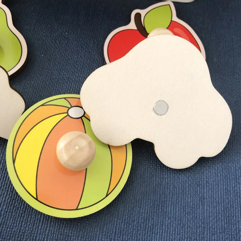 Clever Puzzle™ - Drewniana układanka dla dzieci - Drewniane puzzle