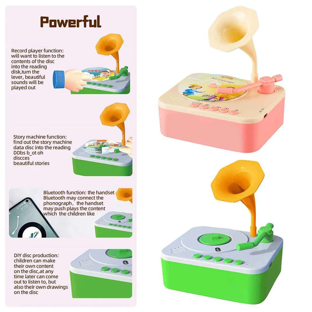 Sound Spinner™ – Historie i piosenki - zabawkowy gramofon