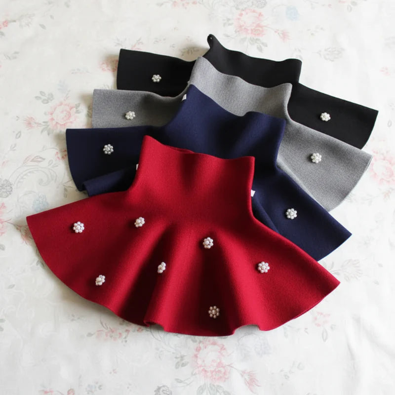 Girls Knitted Skirt – Komfort i styl – spódniczka dziecięca