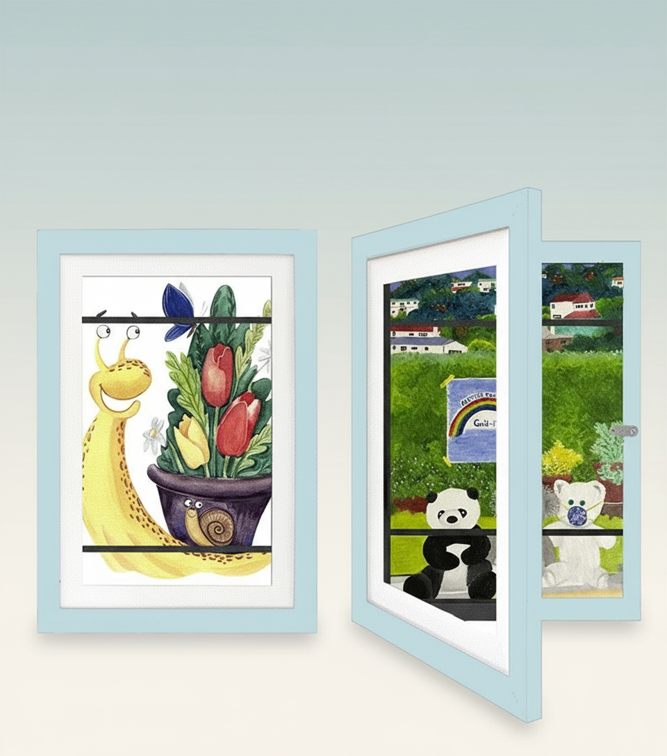 LittleGallery – Zabawne i edukacyjne – ramka na obrazek A4