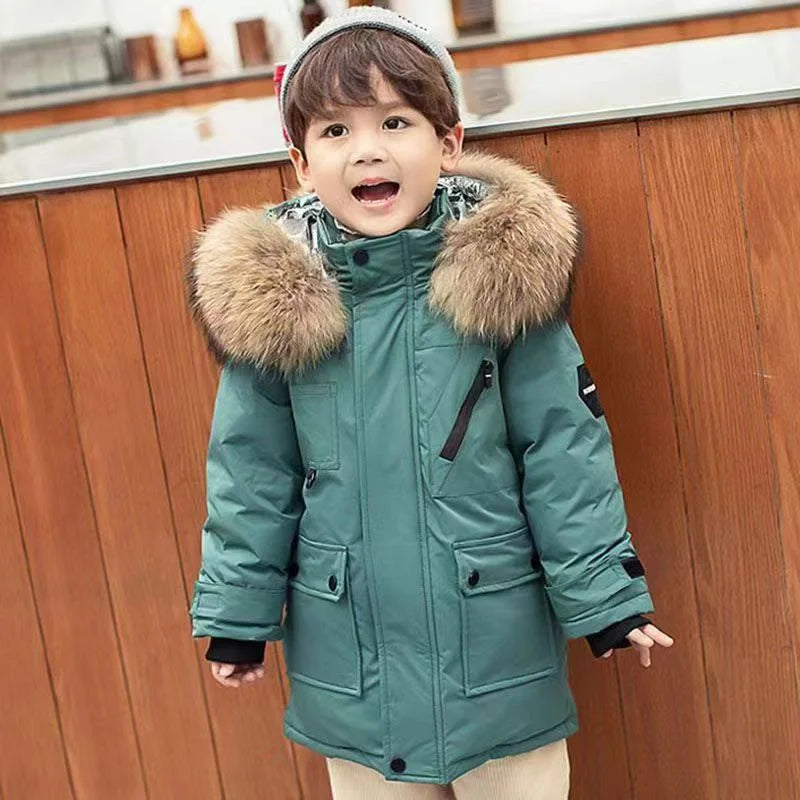 Mini Fashion™ - Zimowa kurtka dziecięca - Odzież dla dzieci
