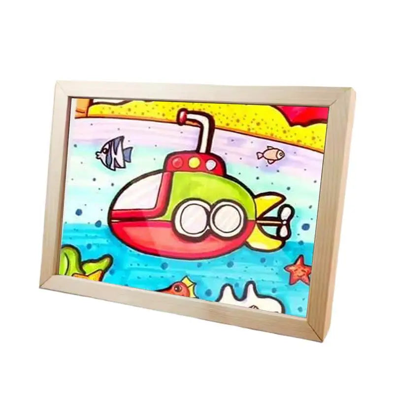 Mini Masterpiece - Zmień i podziwiaj - Ramka artystyczna dla dzieci