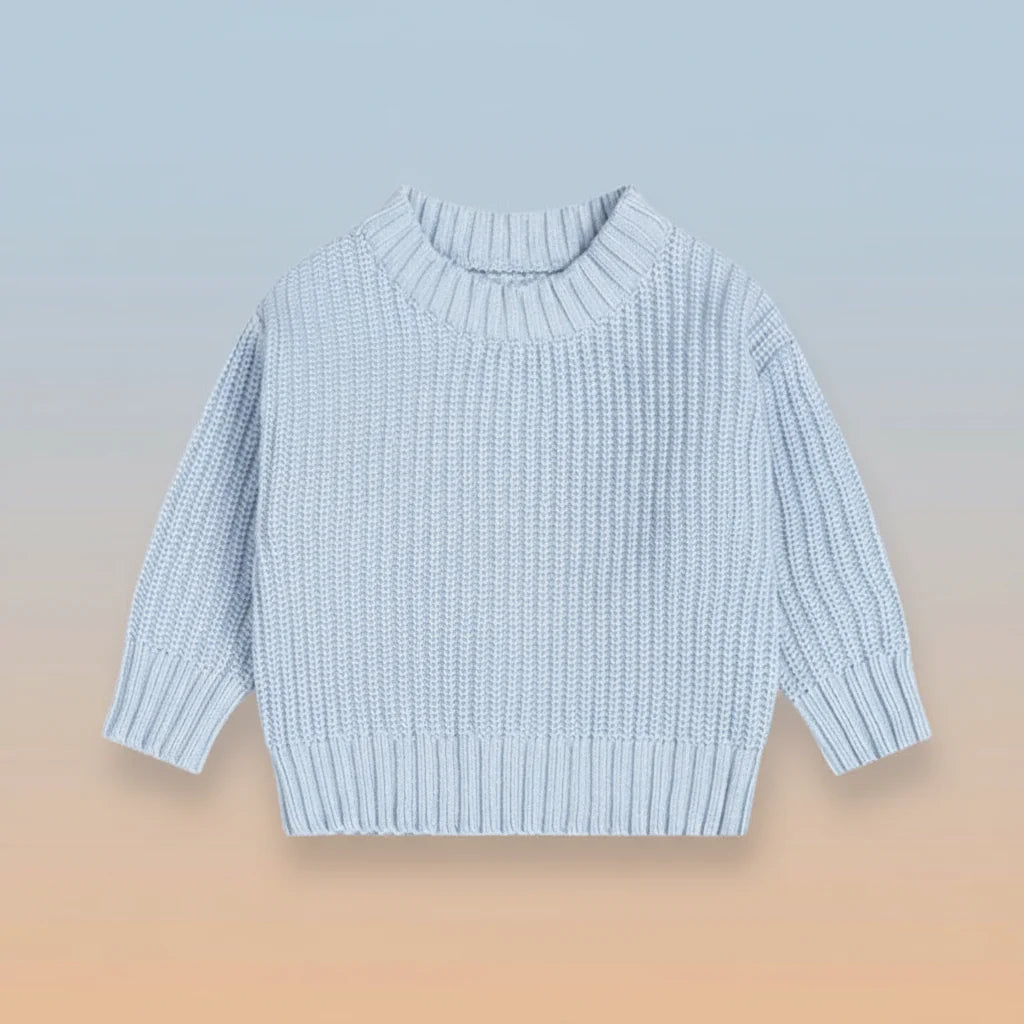 PureSoft – Classic & Cozy - Solidny sweter z dzianiny