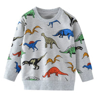Thumbnail for Mini Fashion™ - Bluza w dinozaury - Odzież dziecięca