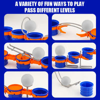 Thumbnail for Cup Jump Ball Game – Aktywna zabawa i interakcja – gra towarzyska „Puff Ball”