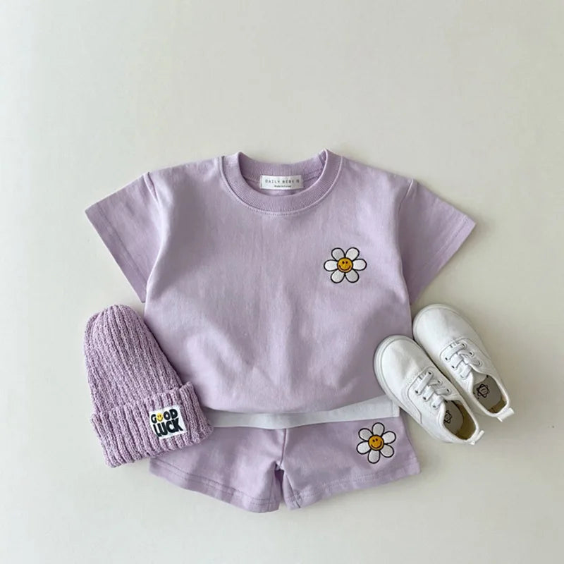 Mini Fashion™ - Letni zestaw odzieży - Ubrania dla dzieci