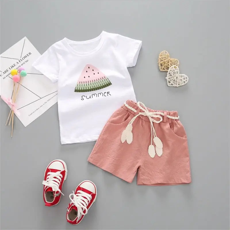 Mini Fashion™ - Letni zestaw dla dzieci - Odzież dziecięca