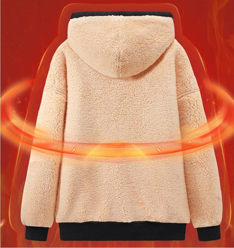 MiniFashion – Wygodna i luźna – bluza z kapturem w stylu casual