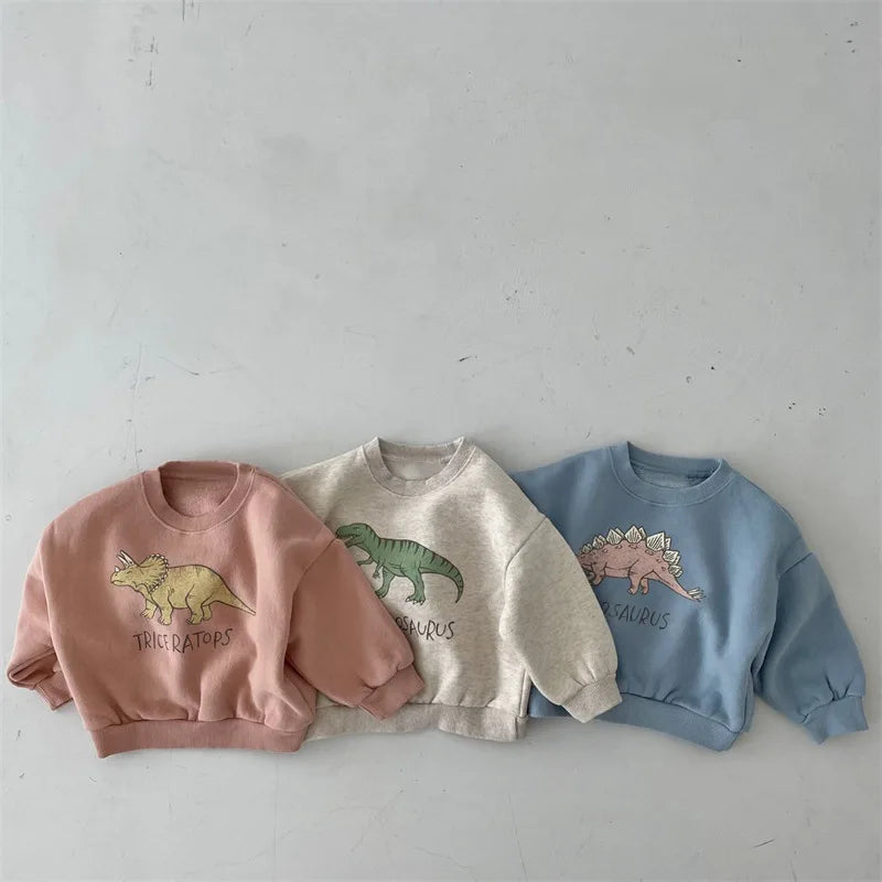Mini Fashion™ - Sweter dziecięcy z dinozaurem - Odzież dla dzieci
