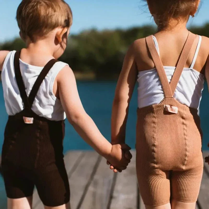 Mini Fashion™ - Krótkie rajstopy na szelkach - Rajstopki dziecięce