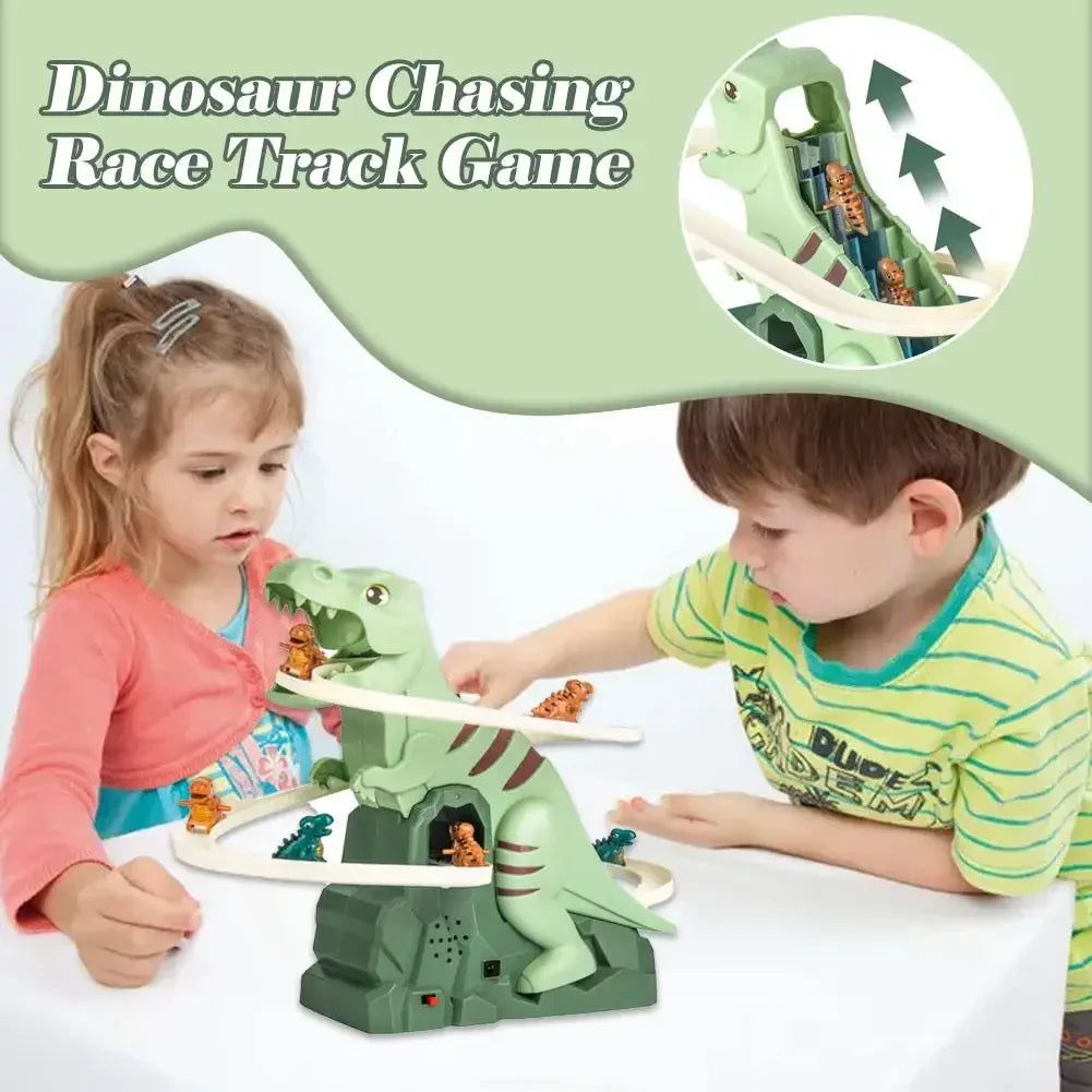 Dino Slide™ – Zabawa na mini kolejce górskiej - Zjeżdżalnia Dino