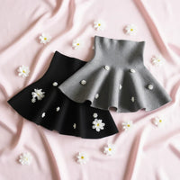 Thumbnail for Girls Knitted Skirt – Komfort i styl – spódniczka dziecięca