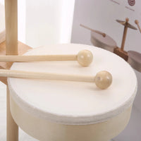 Thumbnail for Kids Wooden Drum Toy – Muzyka i kreatywność – zestaw perkusyjny